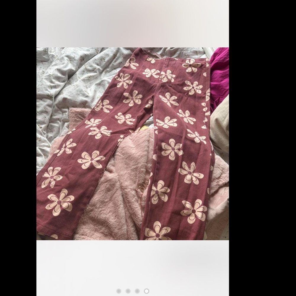 Verge girl floral trousers